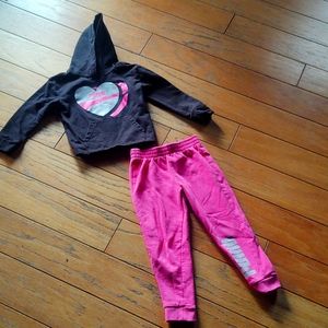 Girls Size 5/6 Puma Sweats Outfit